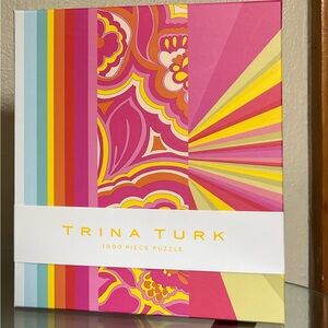 Trina Turk Vibrant Pink and Yellow 1000pc Puzzle